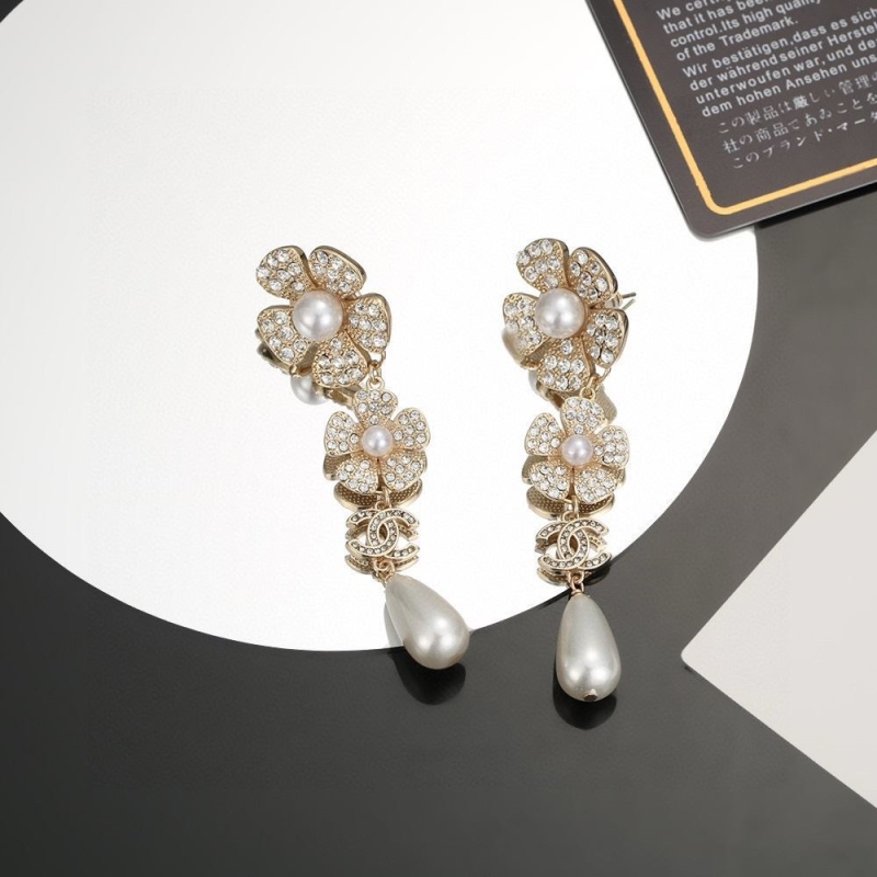 Ch*el earrings